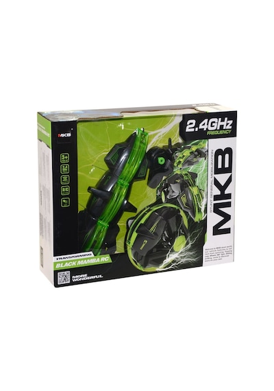 Mkb-5588-618 Kumandalı Şarjlı Akrobat Black Mamba -Vardem