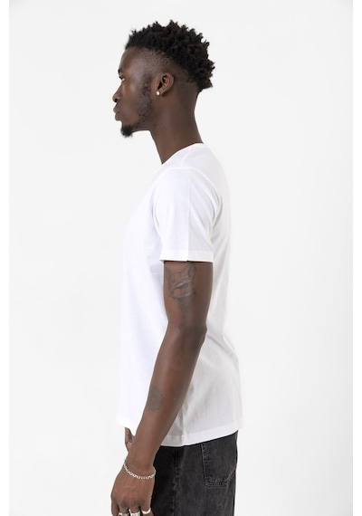 Brothers For Life Beyaz Erkek Bisikletyaka Tshirt Çok Renkli