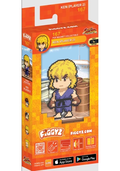 Figgyz Ken Player 2 167 - Street Fighter 2