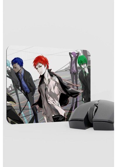 Kuroko No Basket Anime V5 - 22x18 Gaming Kauçuk Kaymaz Taban Mouse Pad Fare Altlığı