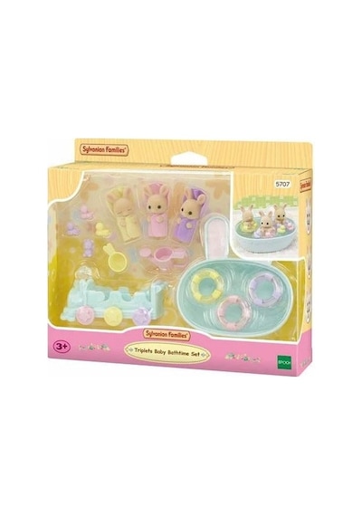 Sylvanian Families Üçüzler Banyo Seti Esf5707