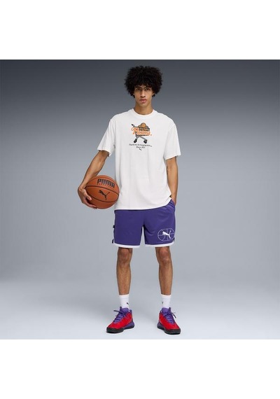 Puma Junior Varsity I Erkek Beyaz Tişört