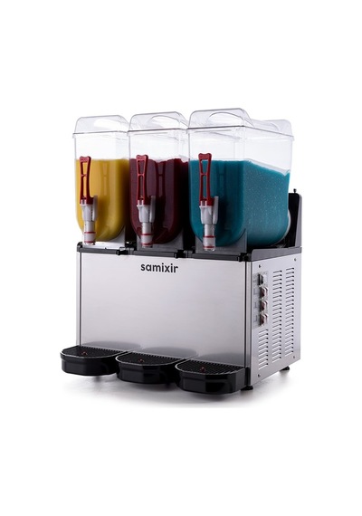 Samixir Triple Üçlü 12+12+12 Lt Slush Buzlaş Karlamaç Makinesi Slush-36-ı