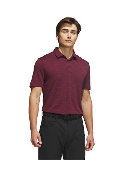 Adidas Ultımate365 Jacquard Erkek Günlük Polo Tişört Kw1738 Kırmızı