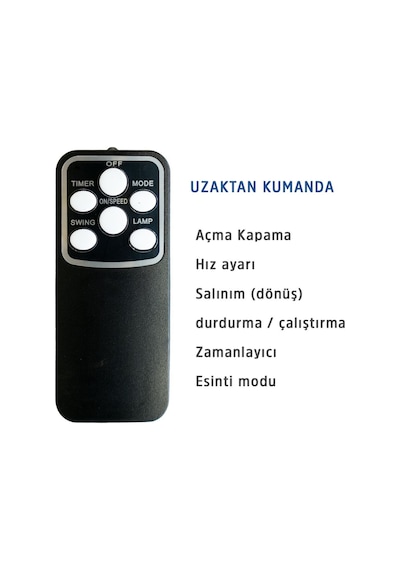Sanayi Tipi Vantilatör 65cm