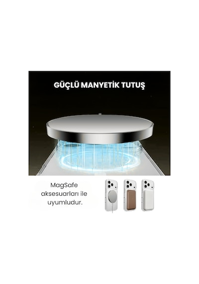 Nettech Apple Uyumlu iPhone 17 Pro Nt-n011 Pc Magsafe Arka Koruma Kılıf - Şeffaf Şeffaf