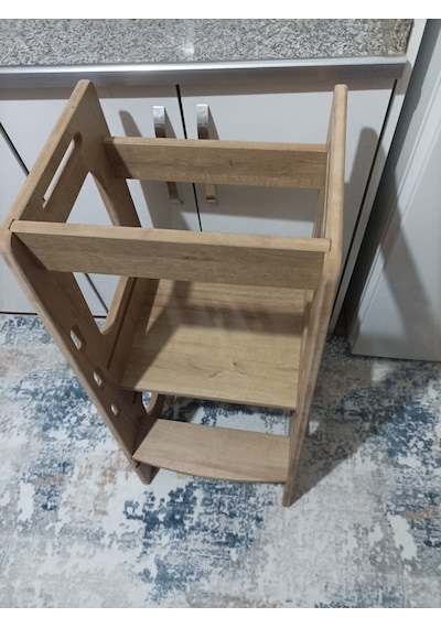 Öğrenme Kulesi - Montessori Learning Tower Ahşap