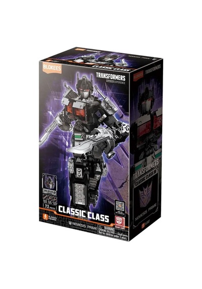 2071155 Sun-blo-figür Transformers Classıc Class 08 Nemesıs Prıme Trns Çok Renkli