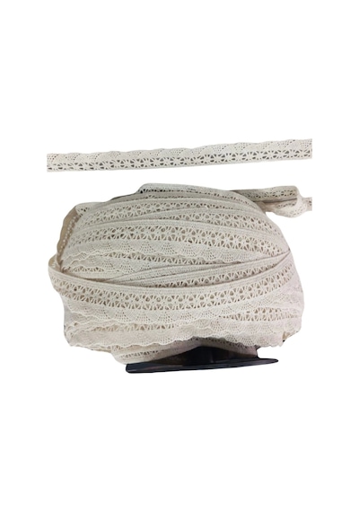 Kopanaki Dantel En 4 Cm Şeritli Krem 5 Metre