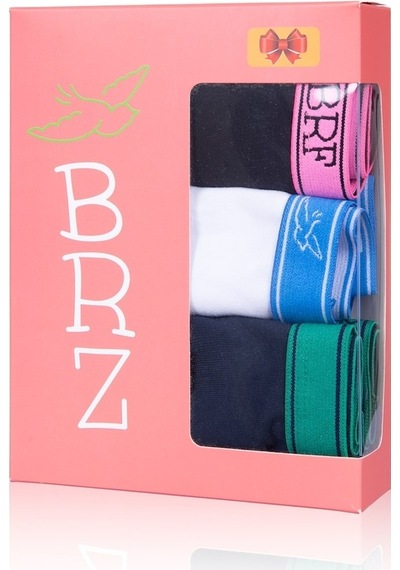 Brz Kids Kız Çocuk 3'Lü Boxer Set