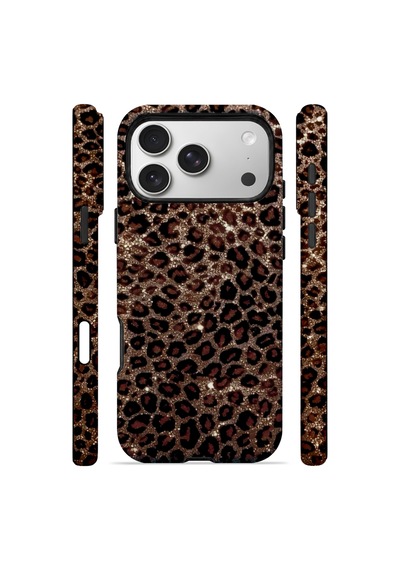 Velvoria Valestra Klasik Leopar Apple iPhone Uyumlu 17 Pro Darbe Korumalı Kılıf Valestra Select - Klasik Leopar