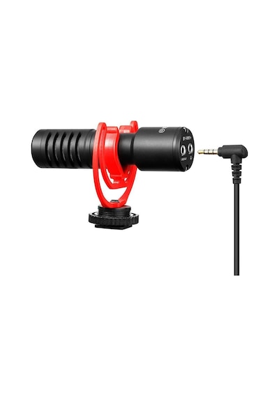 Boya By Mm1 Pro Çift Kafalı Shotgun Mikrofon