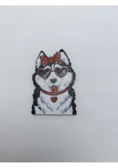 Sibirya Kurdu -2d Magnet