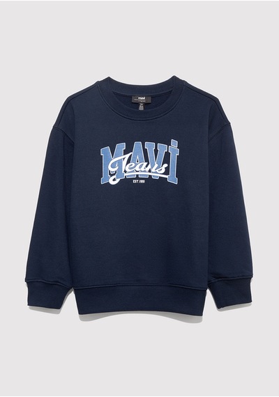 Mavi - Lacivert Sweatshirt 6s10136-70490 Lacivert