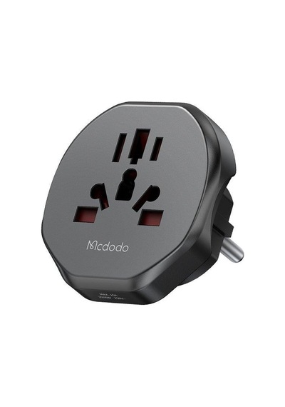 Mcdodo Cp-4550 Priz Dönüştürücü Universal Seyahat Adaptörü-siyah