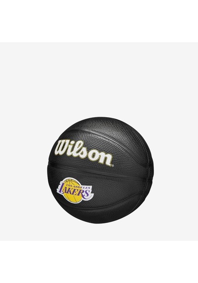 Wilson Mini Basketbol Topu Nba Team Trıbute Mını Black La Lakers Wz4017601xb3