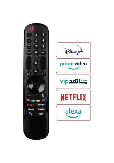 LG Uyumlu Akb76039906 Netflix Primevideo Shahid Vip Alexa Tuşlu Ses Komutsuz