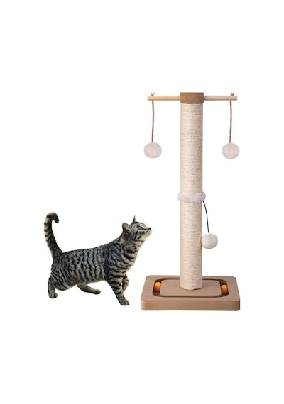 Reyo Pet Oyuncaklı Kedi Tırmalama Kulesi