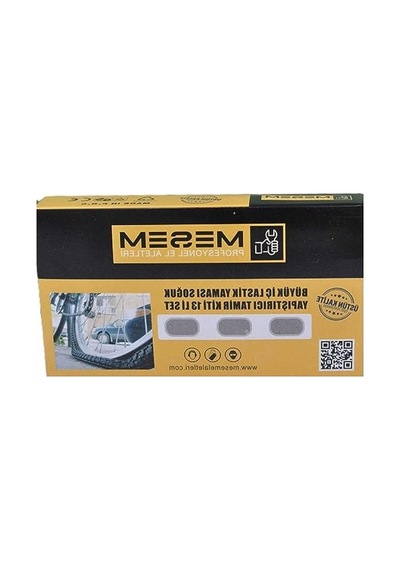 Soğuk Yapıştırıcılı Bisiklet İç Lastik Yaması, 13'lü Set