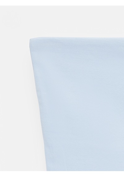 Dilvin 20659 Bandeau Top-açık Mavi