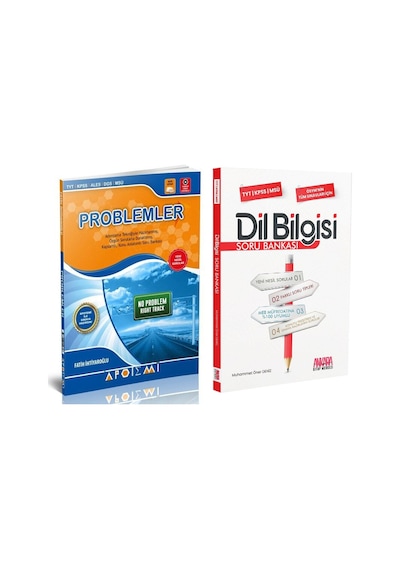 Apotemi Problemler Ve Akm Dil Bilgisi Soru Bankası Seti 2 Kitap