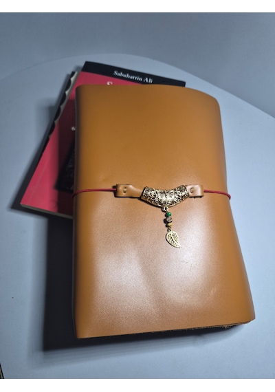 Gogo Hakiki Deri Travel Notebook Defter Kılıfı Style 2