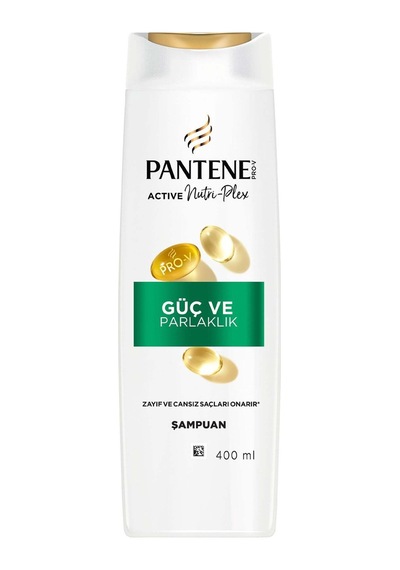 Pantene Güç Ve Parlaklık Şampuan 400 Ml - 6 Adet Tarı