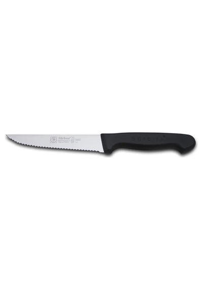 Sürbısa 61005lz - Lazerli Tırtıklı Sebze, Steak Ve Biftek Bıçağı 12,5 Cm Çok Renkli