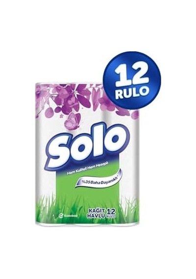 Solo Kağıt Havlu 12 Rulo