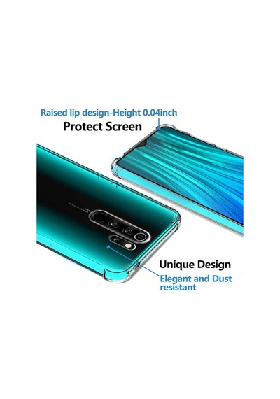 Xiaomi Redmi Note 8 Pro Airbagli Anti Shock Seffaf Zirh Kilif 391346243