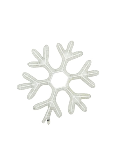 Led Işıklı Kar Tanesi Yılbaşı Süsü 220v Mavi 50 Cm
