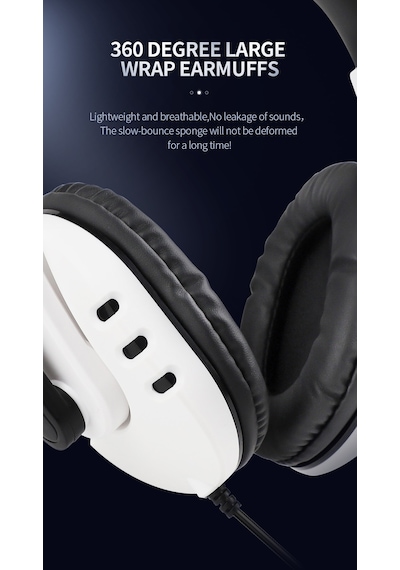 Dobe Stereo Kablolu Kulaklık For Ps5 / Pc / Switch / X One S / X
