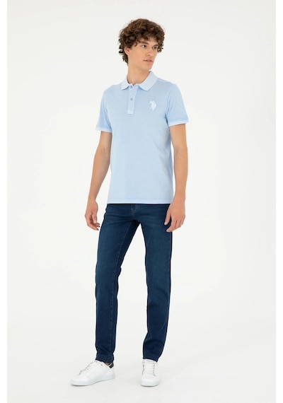 U.S. Polo Assn. Erkek Mavi Jean Slim Fit Pantolon