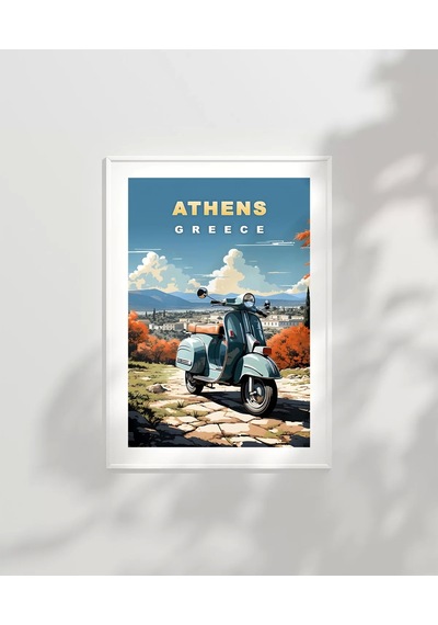 Çerçevesiz Poster Akdeniz Zarafeti
