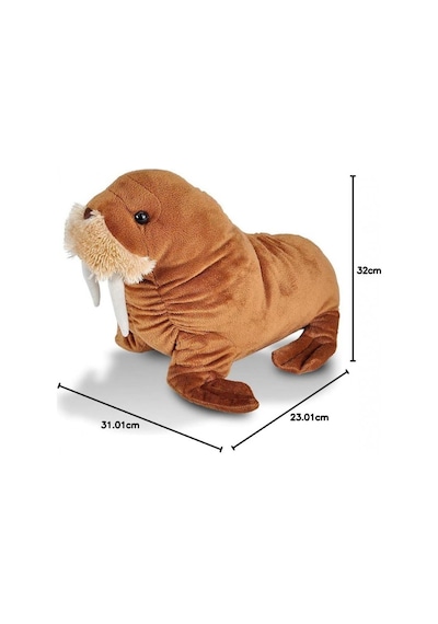 Peluş Deniz Aygırı Peluş 30 Cm Wıld Republıc Ck Serisi Çok Renkli