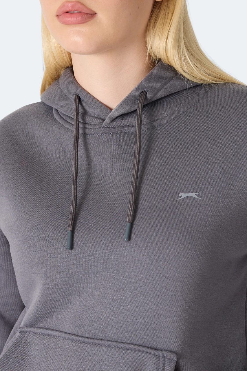 Slazenger Mısty I Kadın Gri Sweatshirt Gri