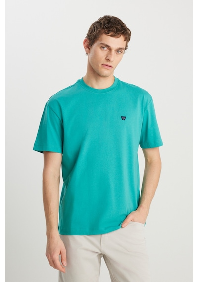 Wrangler Erkek T Shirt Mw7nm203877577 Yeşil Yeşil