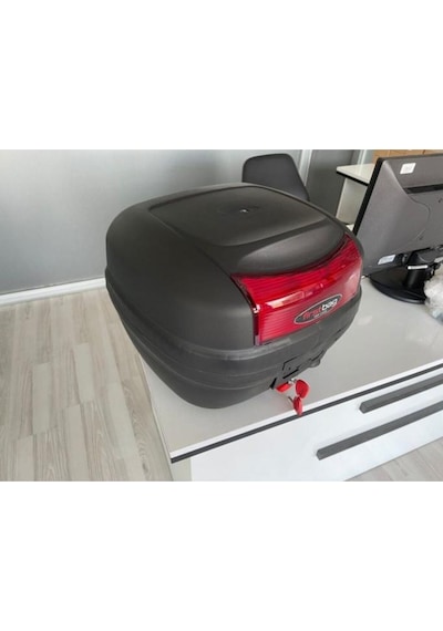 First Bag Motosiklet Çantası 33 Litre Kırmızı Reflektörlü