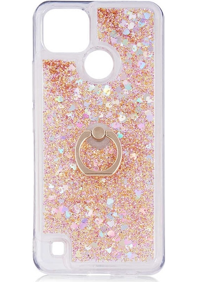 Nourthkiingdom Realme C21 Kılıf Nrtk Milce Kapak - Gold Gold