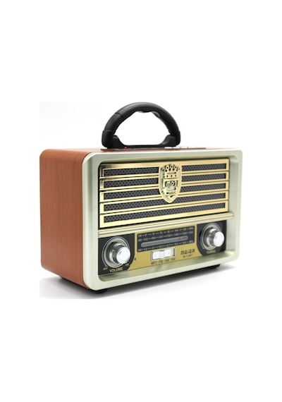 Meier M-113Bt Nostaljik Usb-Tfcard-Bluetooth Destekli Fm Radyo