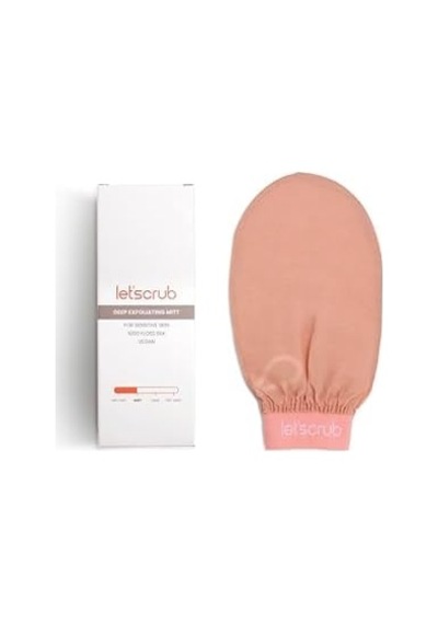 Bej Lastikli Banyo Duş Kesesi Peeling Eldiveni%100 Floş Ipek Hassas Ciltler Için 6998
