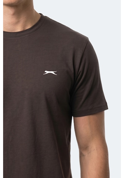 Slazenger Rosalva In Erkek Koyu Kahve Tişört Kahverengi