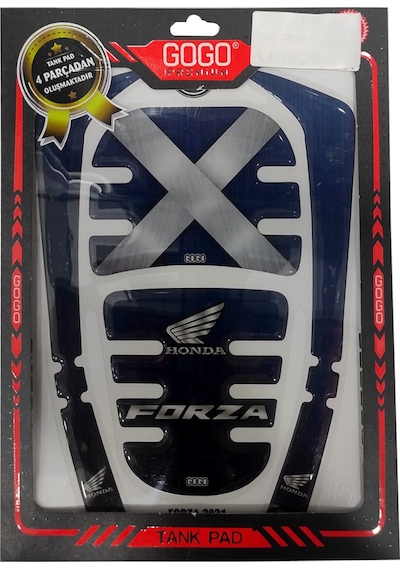 Tank Pad Honda Forza 250 2018-2021 Mavi -Gri