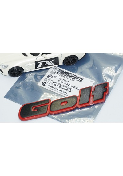 Dk Tuning Golf Mk2 Mk3 Bagaj Siyah Kırmızı Yazı Logo Volkswagen İ