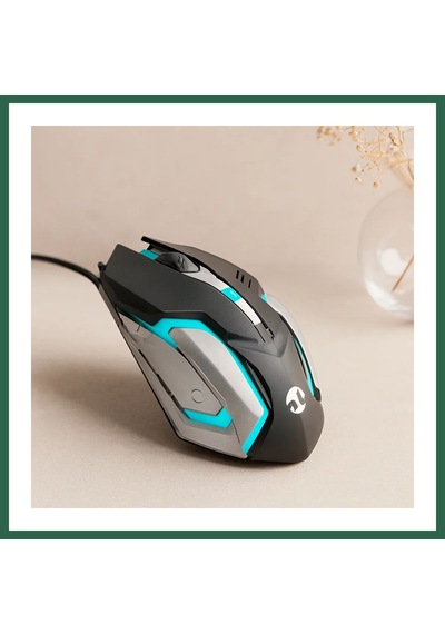 Bezos Usb Kablolu Rgb Oyuncu Mouse 1200 Dpı 1.5m Bzs01