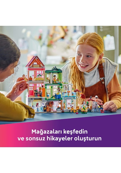 LEGO® Friends Heartlake City Daireleri ve Mağazaları 42670 - 12 Yaş ve Üzeri Gençler için Mini Bebek İçeren Oyuncak Yapım Seti (2040P) LEGO® Friends Heartlake City Daireleri ve Mağazaları 42670 - 12 Yaş ve Üzeri Gençler için Mini Bebek İçeren Oyuncak Yapım Seti (2040P)