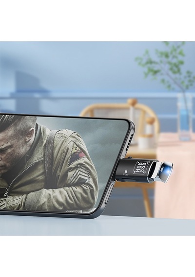 Ally Type-c To Usb + Tf Kart Çevirici Otg Adaptör