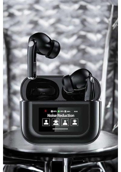 Kablosuz Bluetooth Kulaklık Ekranlı Uzun Şarj Süreli Anc Destekli - Lisinya