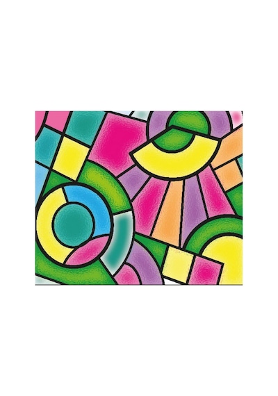 5001 Kumtoys Cam Vitray - Glass Painting / +6 Yaş - Zmff-890821 1 Adet