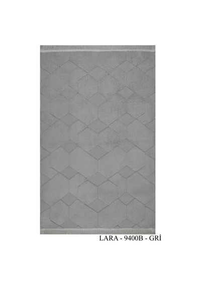 My Evilla Modern Dekoratif Lara Gri Dokuma Halı
